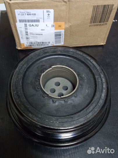Шкив коленвала F01 F10 E70 N57 Ориги (11237800026)