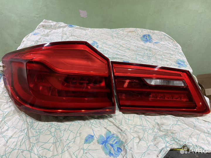 Задний левый фонарь BMW 5 G30, F90 дорест