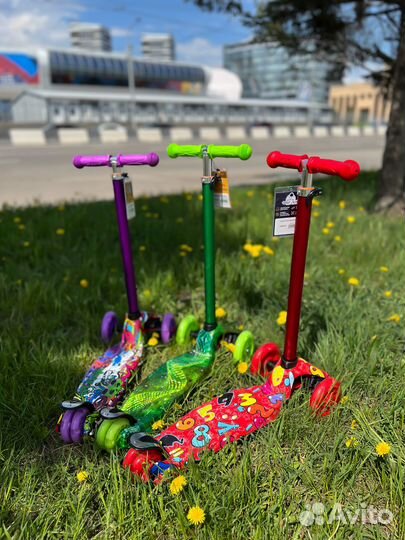 Самокат детский трех колёсный Explorer