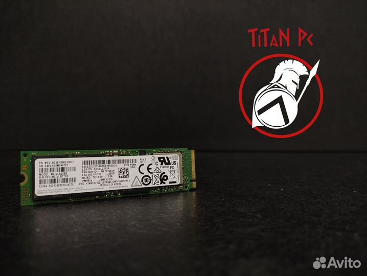 SSD Samsung PM981 MZ-VLB256 NVMe m.2 256gb / Обмен