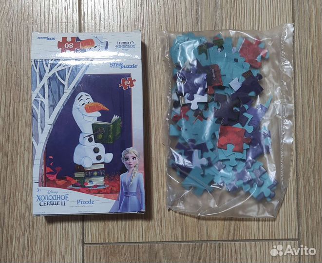 Step pazzle паззл Холодное сердце