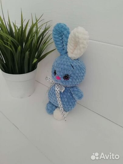 Мягкая игрушка заяц ручная работа