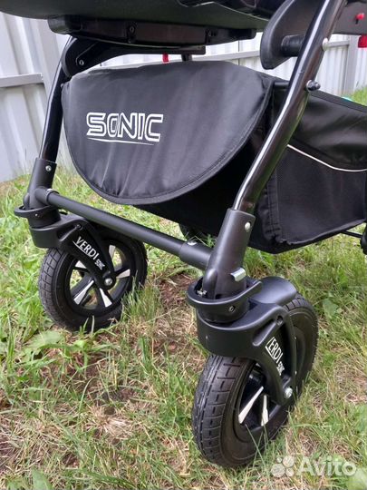 Коляска Sonic verdi 2 в 1. Новая