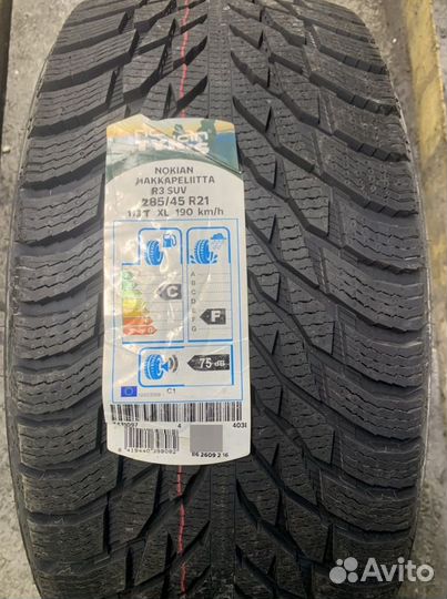 Nokian Tyres Hakkapeliitta R3 SUV 285/45 R21