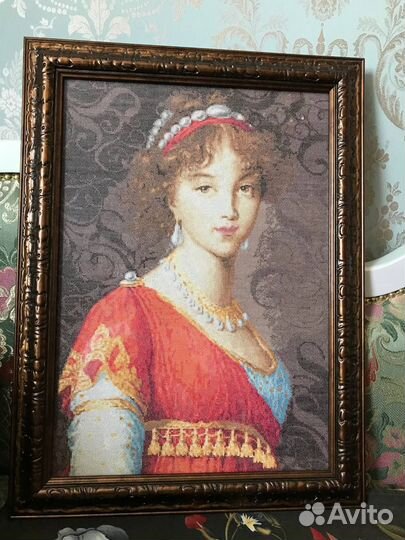 Вышитая картина