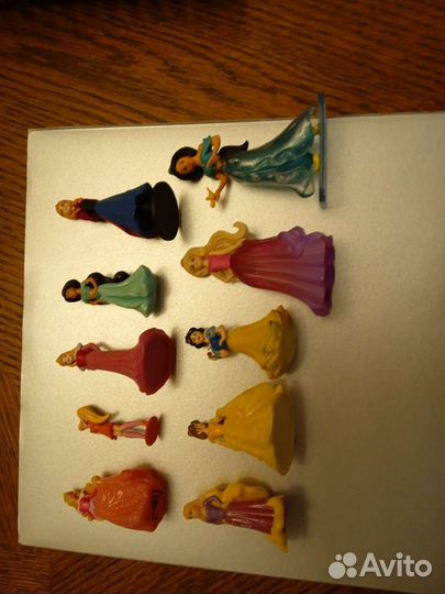 Киндеры принцессы 10 шт