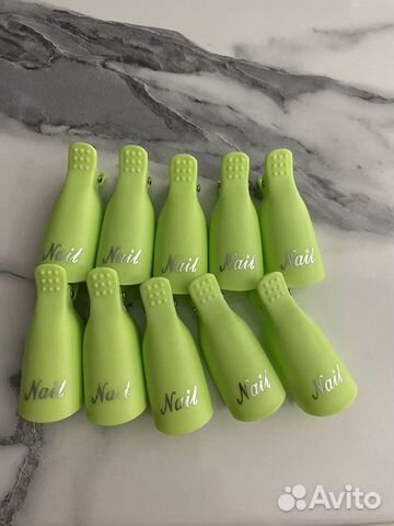 Зажимы для снятия гель-лака