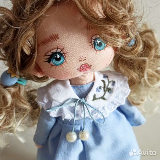 Текстильная интерьерная кукла