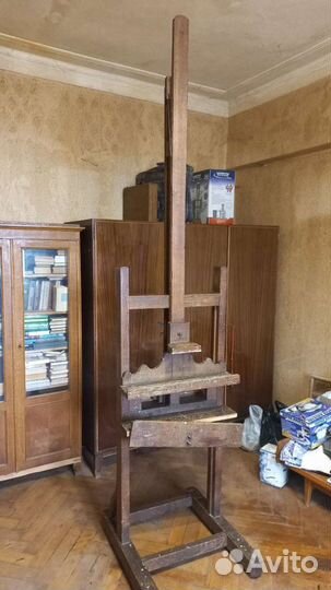 Мольберт для рисования антикварный с историей