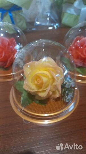 Мыло ручной работы роза