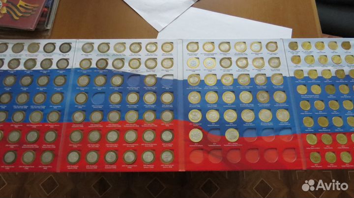 Все юбилейки РФ 10руб биметалл+гвс подарок