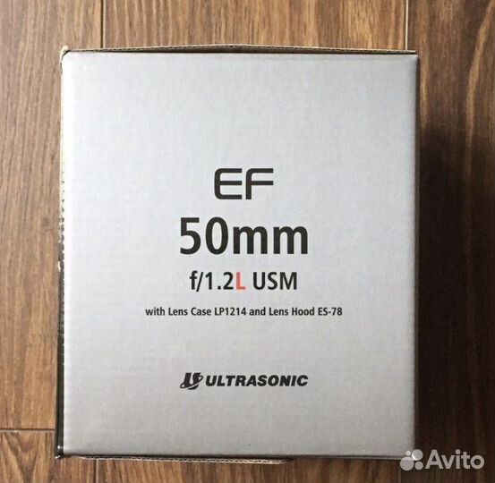 Canon EF 50 f/1.2 L USM, новый