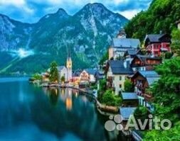 Алмазная мозаика 40х50 полная выкладка 