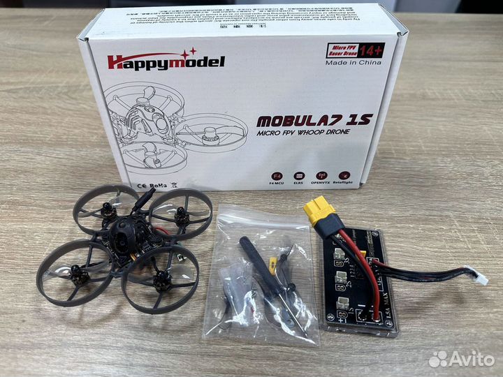 Квадрокоптер Mobula 7, дрон для тренировки