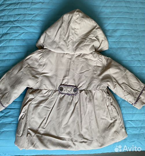 Пальто для девочки на весну