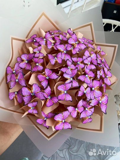 Шикарные букеты из бабочек