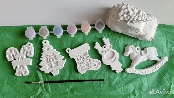 Гипсовые фигуры для раскрашивания