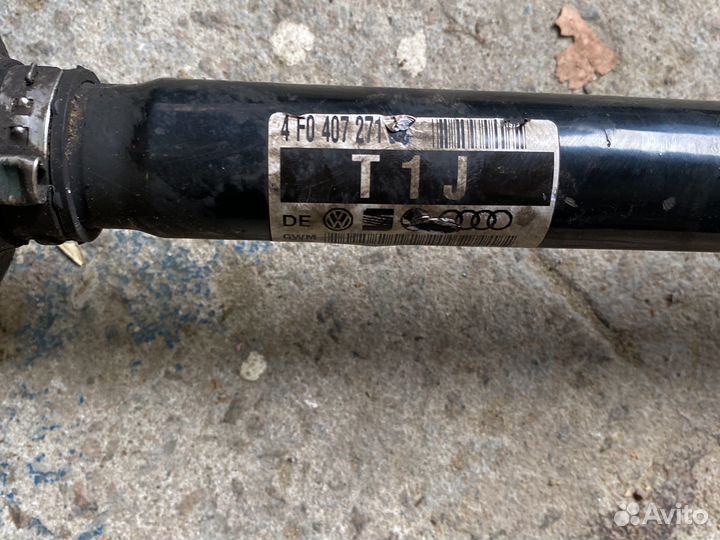 Привод передний левый Audi A6 C6