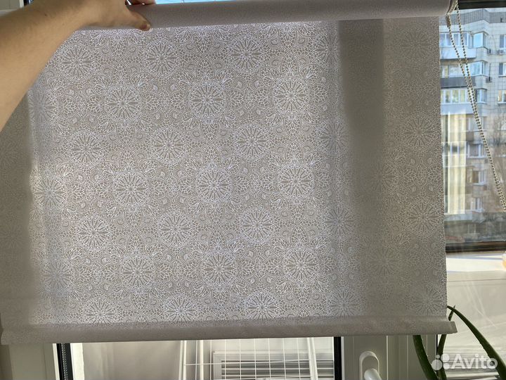 Рулонная штора 70 см ширина Леруа Мерлен