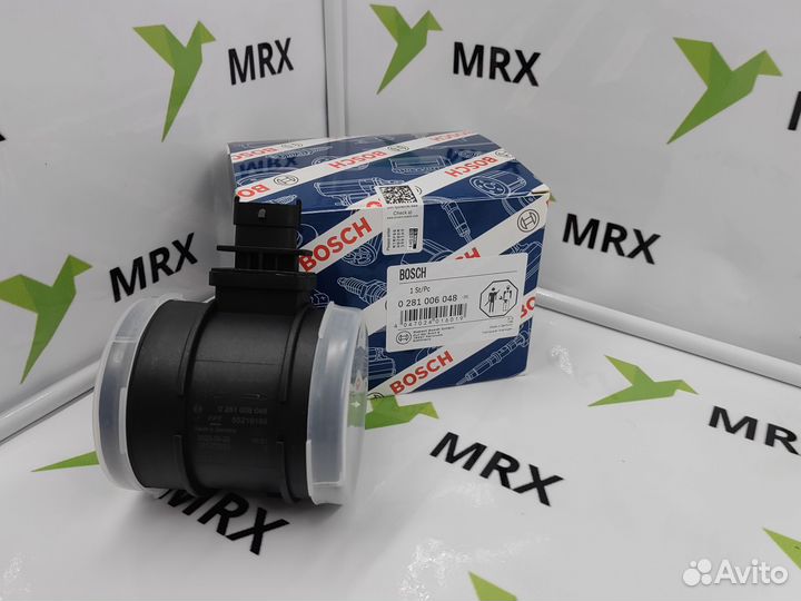 Датчик массового расхода воздуха 0281006048