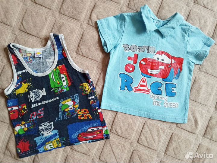 Детская одежда пакетом 80 вещи для мальчика