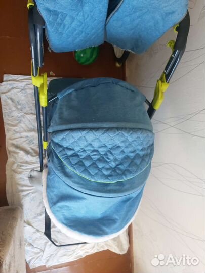 Детские санки коляска ника