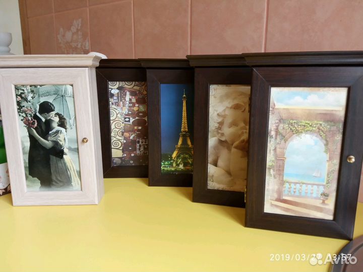 Ключница настенная. Новые. В ассортименте