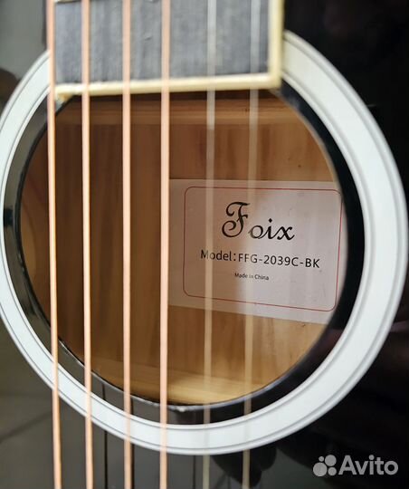 Акустическая гитара Foix FFG-2039C-BK