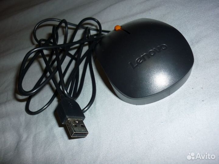 Мышь проводная Lenovo (USB)