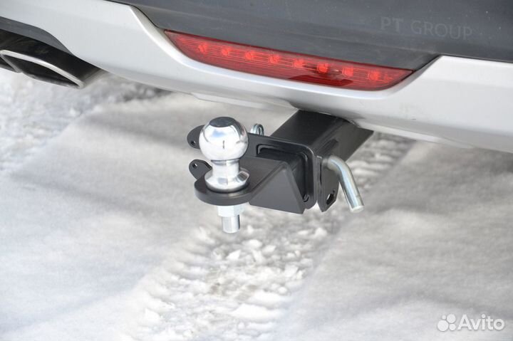 Фаркоп на LADA Vesta сьемный квадрат