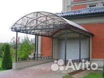 Навес для дачи