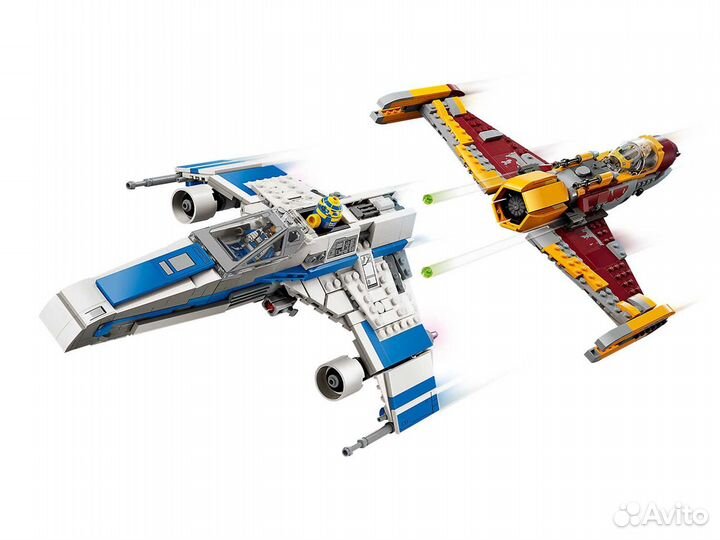 Lego Star Wars Лего 75364 E-wing против Шин Хати