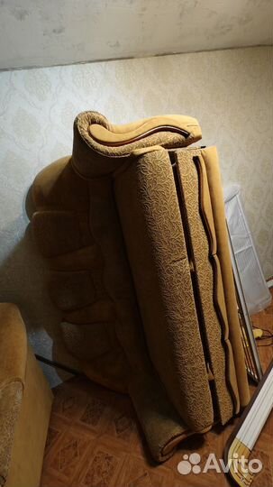 Диван с креслами комплект бу