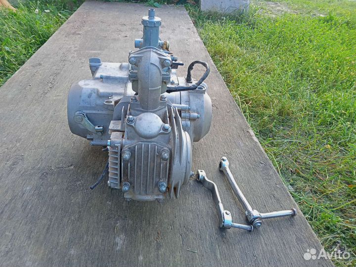 Двигатель на питбайк 125