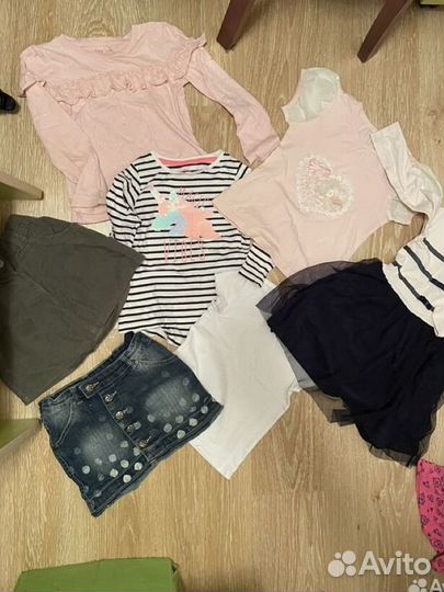 Вещи пакетом на девочку 3-4 лет