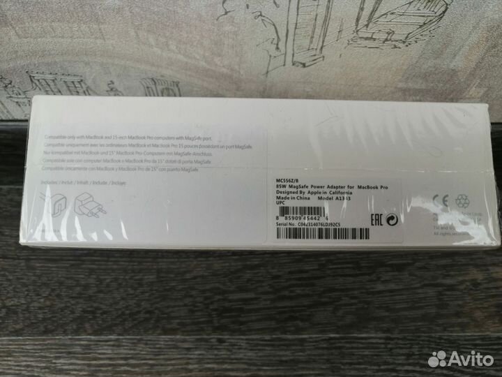 Зарядка для macbook / magsafe 85w