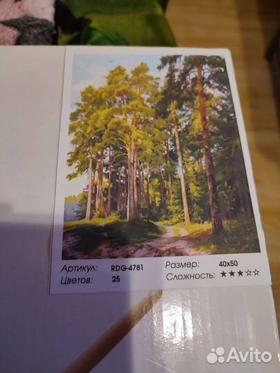 Картина по номерам новая