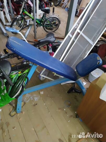 Тренажёр на бицепс, изолирующий спину,неКитайпром