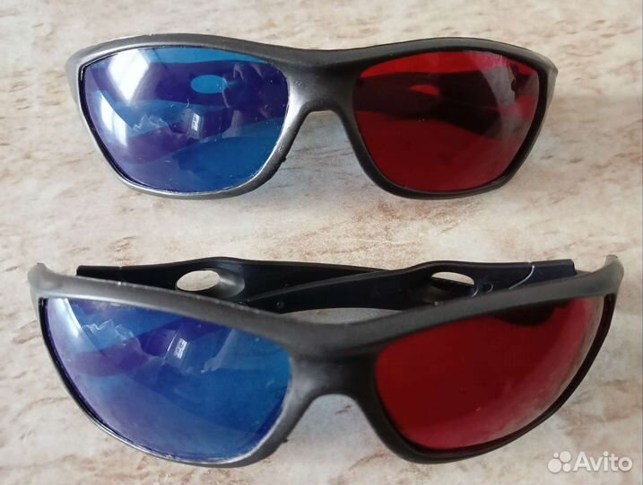 Очки 3d анаглиф