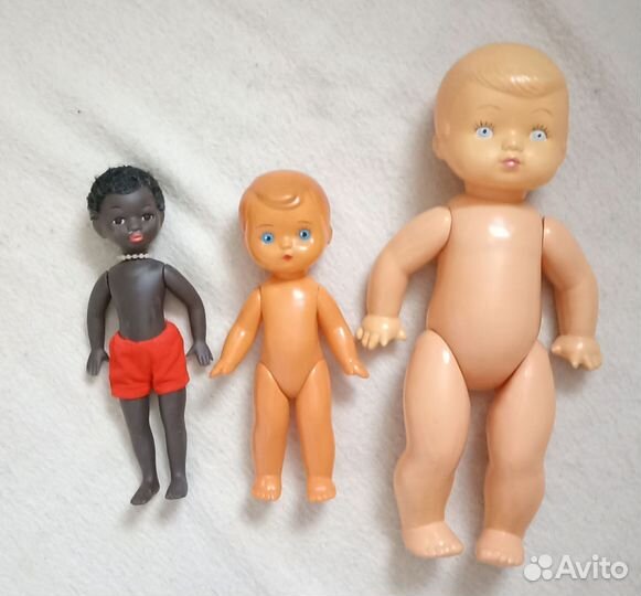 Кукла пупс целлулоид СССР