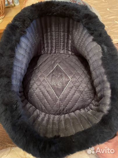 Шапка ушанка с кокардой