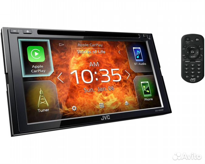Автомагнитола JVC KW-V850BT