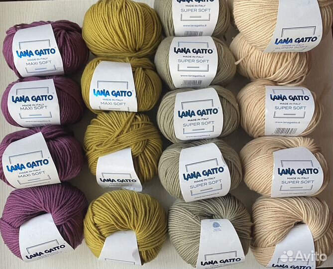 Пряжа Lana gatto maxi soft, super soft