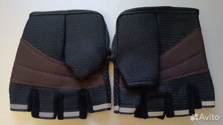 Велосипедные перчатки с открытыми пальцами