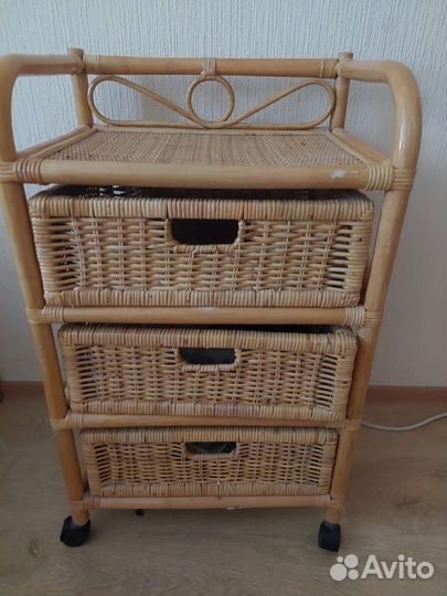 Тумба из ротанга