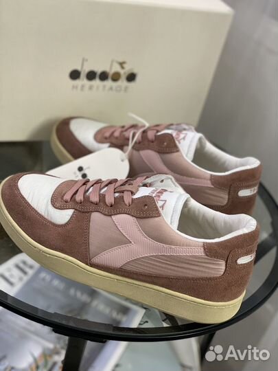 Замшевые Сникеры Diadora Heritage р 42 Portugal