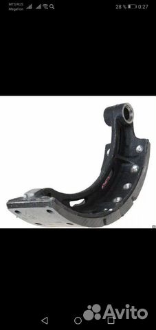 Колодка тормозная урал