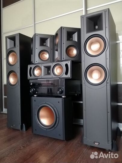 Klipsch rf82,rs52 rc52,rt10 230v,pioneer vsx-lx52