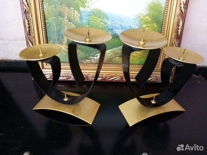 Подсвечник 2 шт СССР