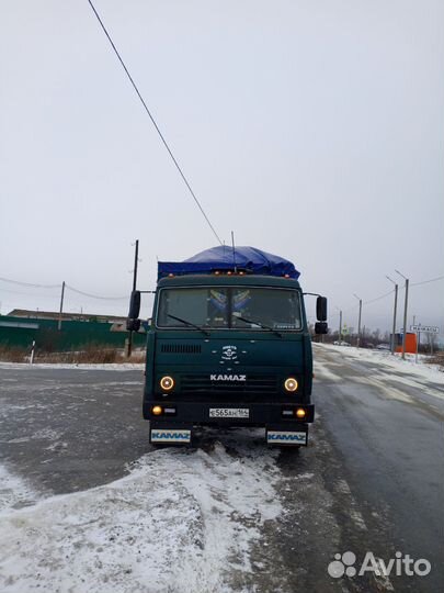 Перевозка грузов, зерновоз с прицепом